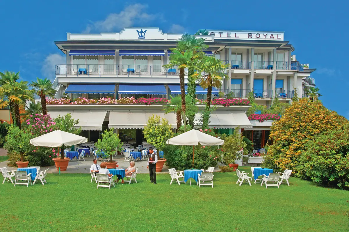 Hotel Royal, Stresa, Lake Maggiore, Garden Terrace