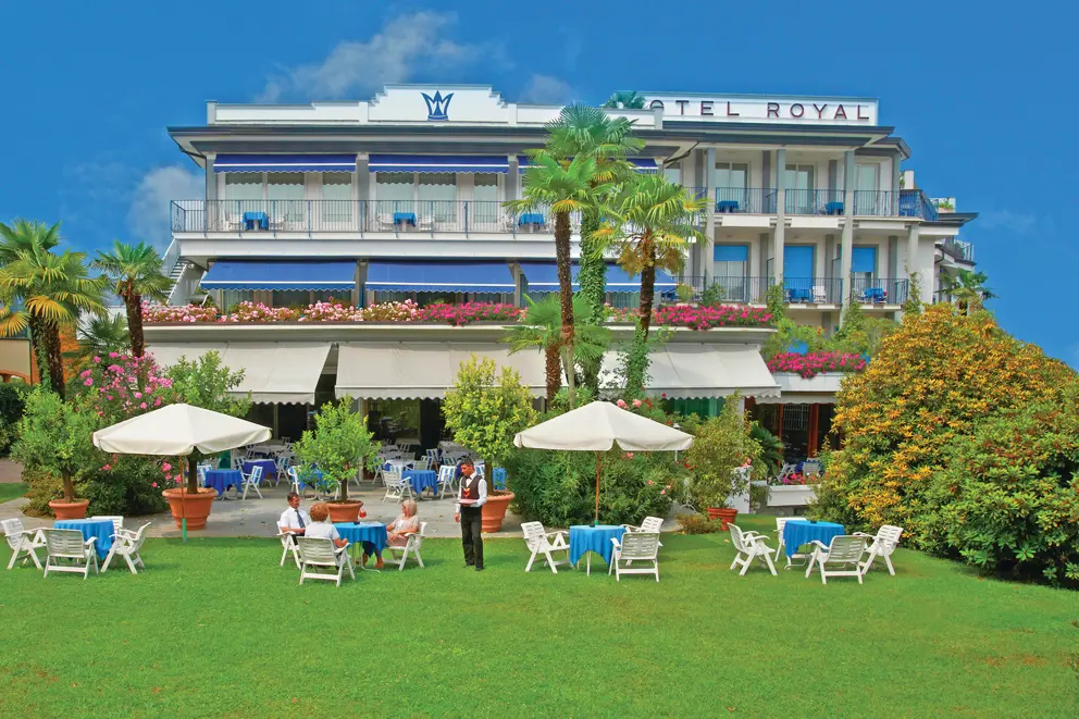 Hotel Royal, Stresa, Lake Maggiore, Garden Terrace [1]