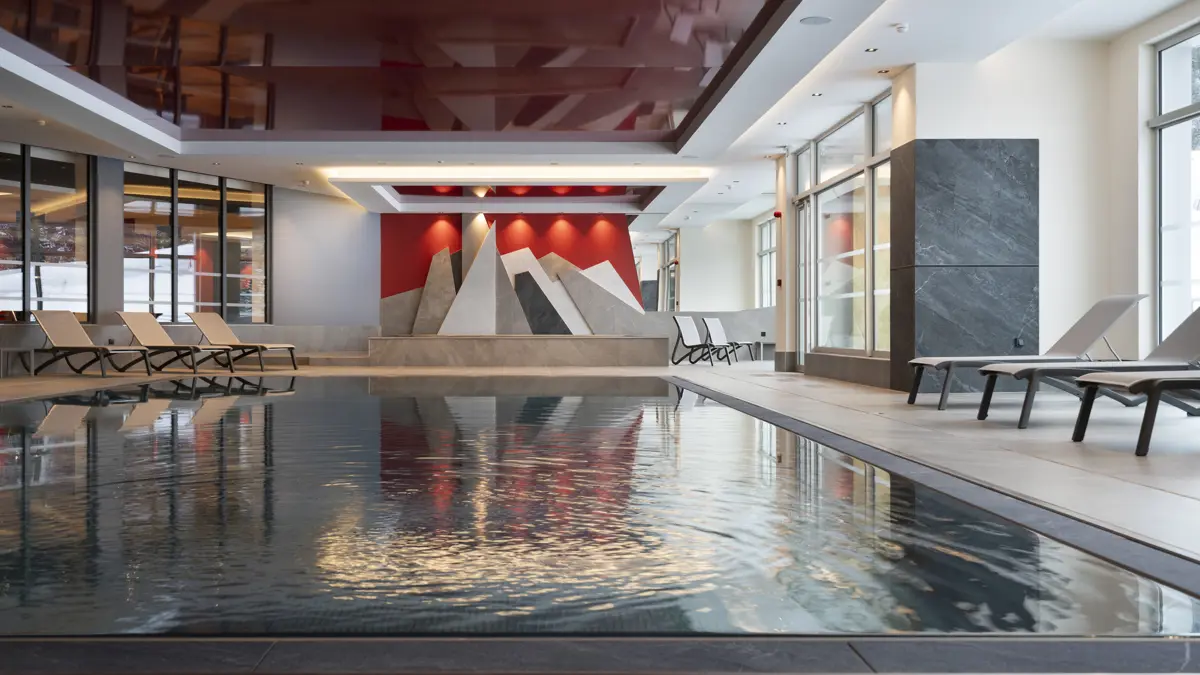 Residence Alhena Flaine Pool 2
