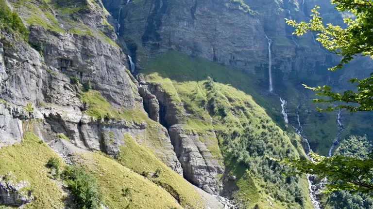 A scenic view of a landscape