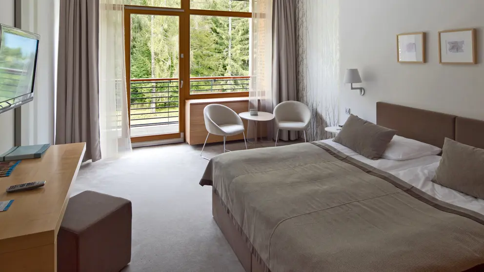 Hotel Spik Kranjska Gora Four Star Forest View Double Room [2]