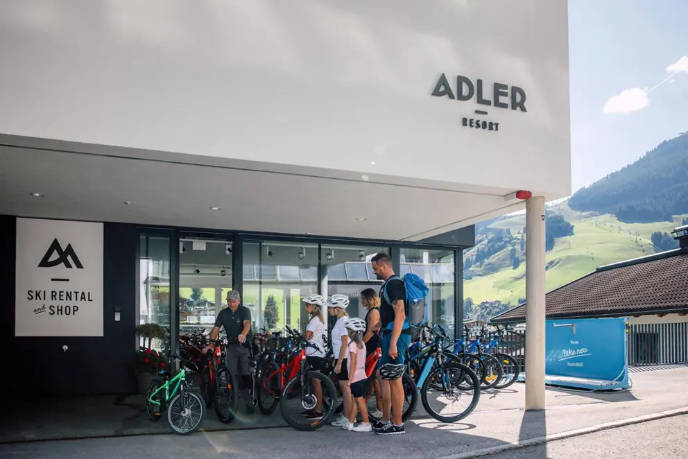Adler Resort Hinterglemm Austria Summer Bikes [9]