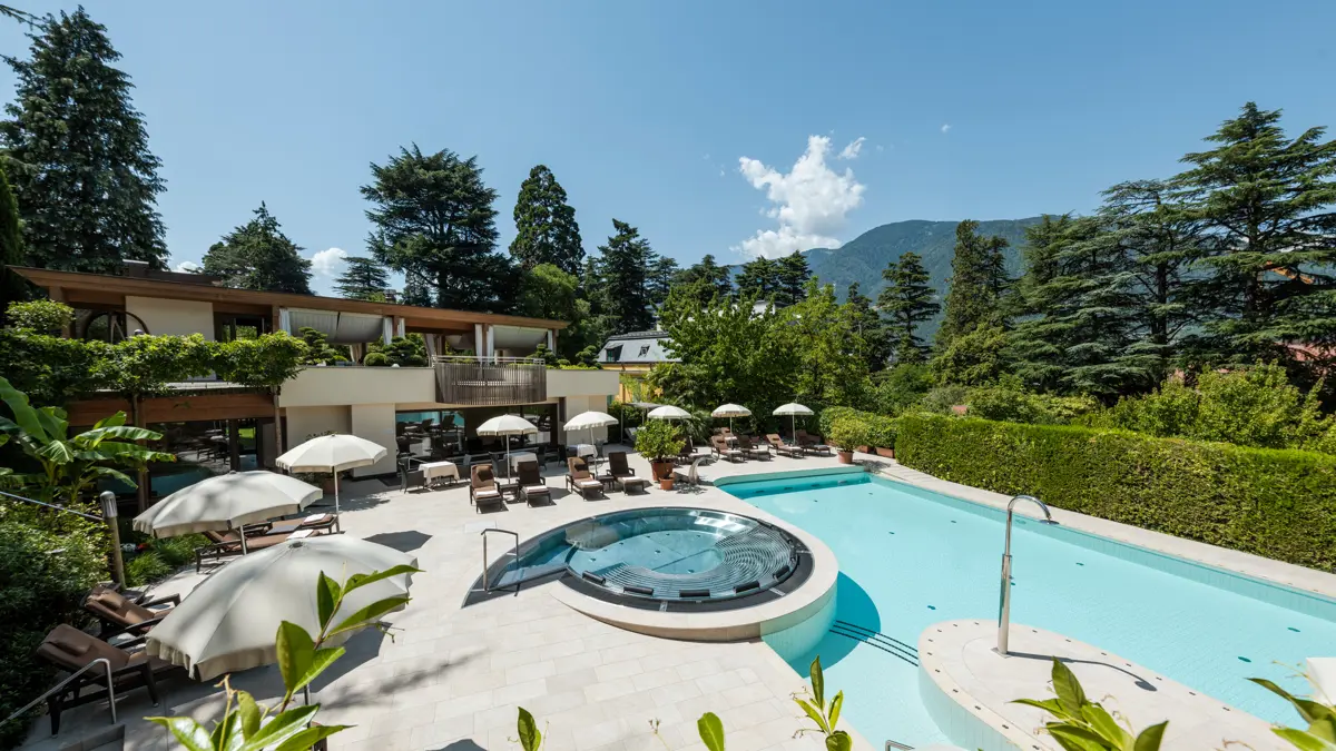 Park Hotel Mignon Merano Pool Area