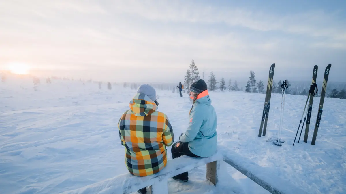 Saariselka Finland Skiing