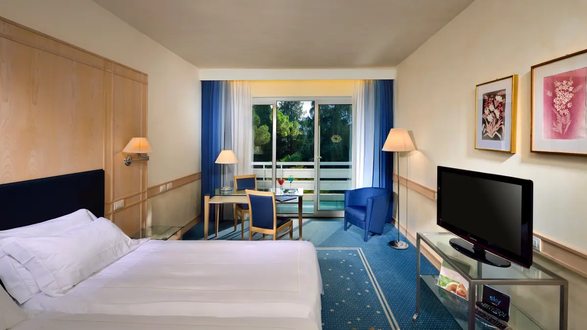 Du Lac Et Du Parc Hotel Riva Del Garda Typical Park View Room