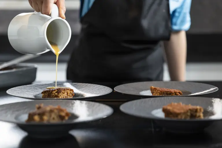 A scenic view of a landscape