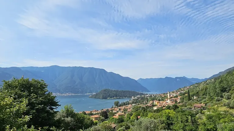 A scenic view of a landscape