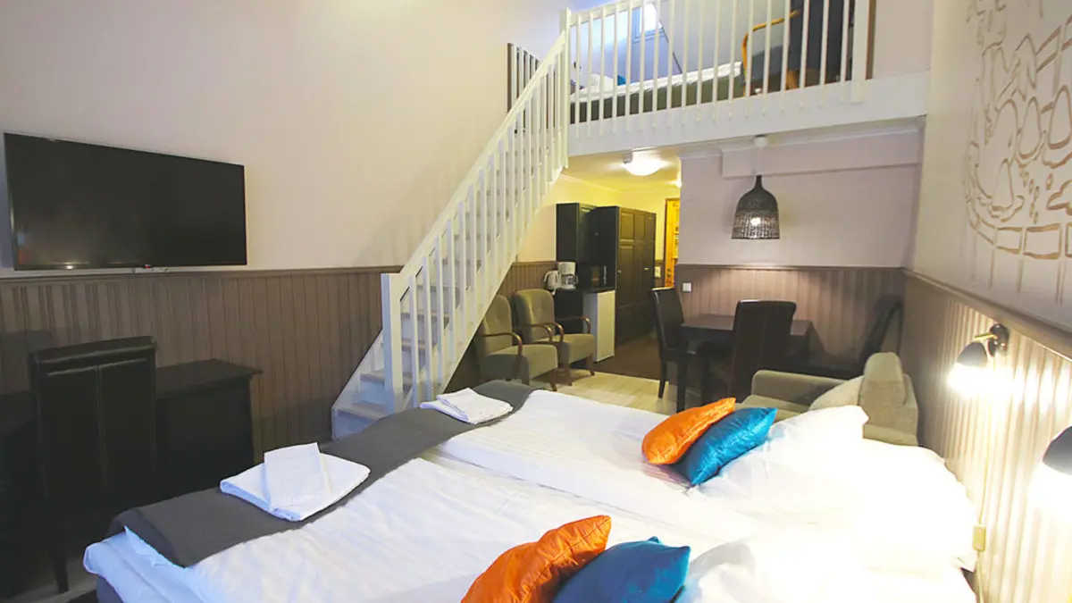 Crazy Reindeer Hotel, Family Duplex Bedroom