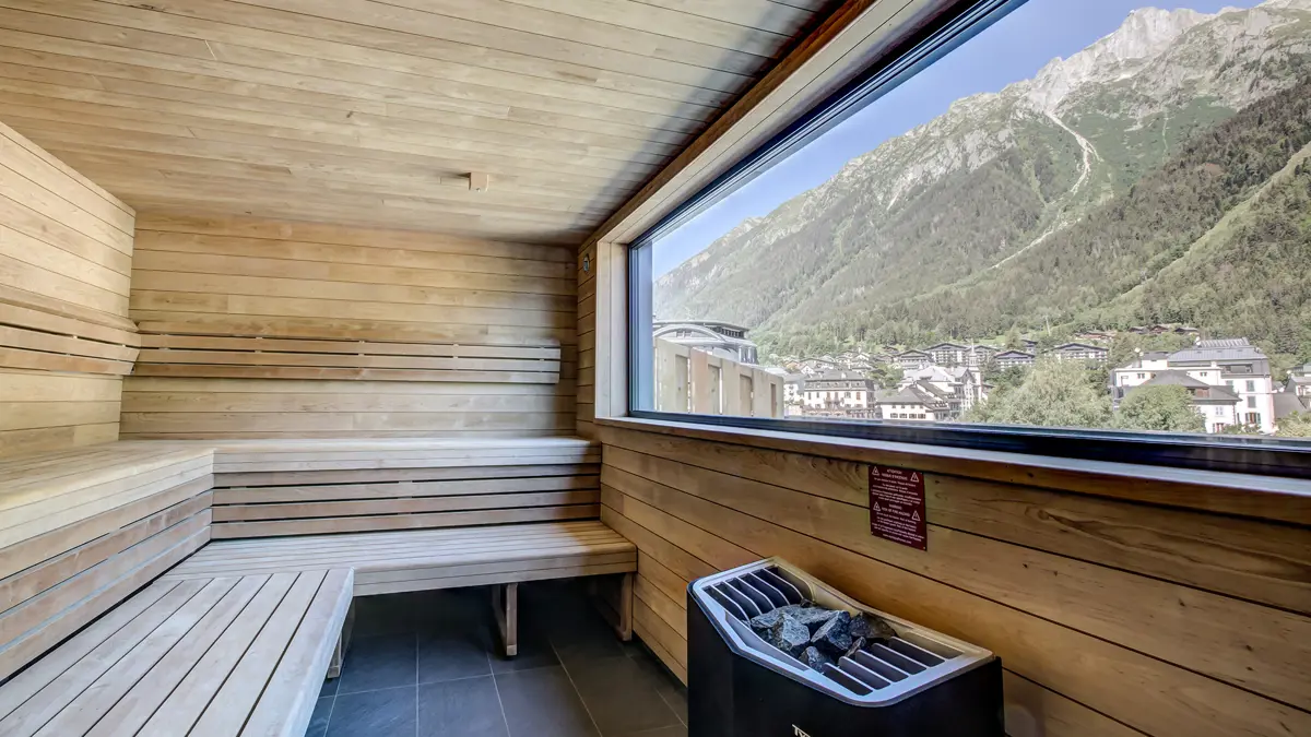 Hotel Pointe Isabelle Chamonix Sauna