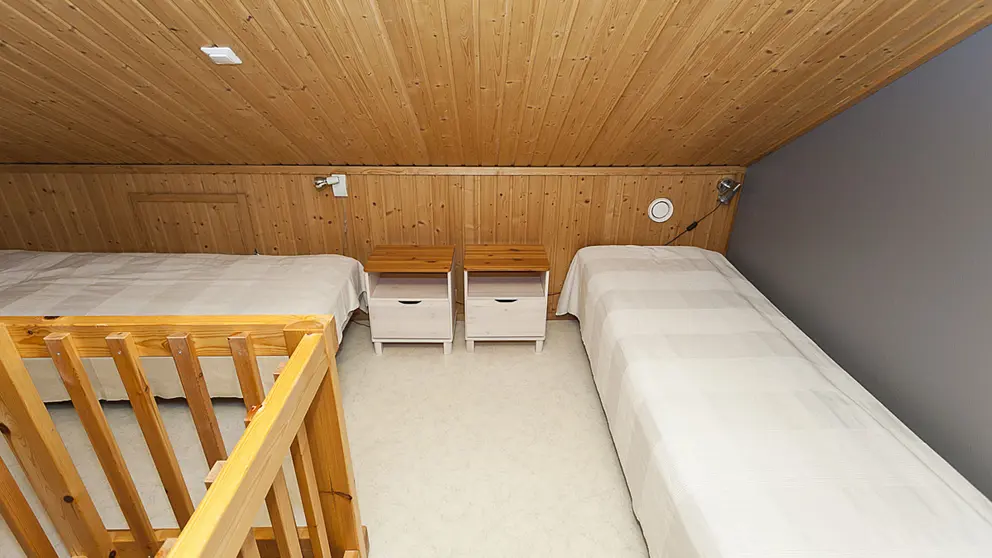 Levi Log Cabins Levi Lomailevi E16 Cabin Mezzanine [9]