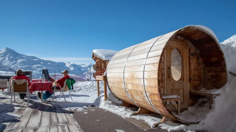 Hotel Le Sherpa Val Thorenss Cosmic Sauna [3]