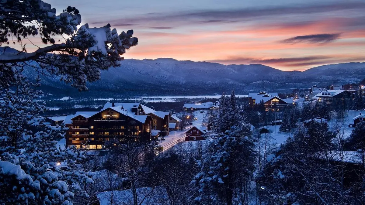Hotel Highland Lodge Geilo Exterior Building