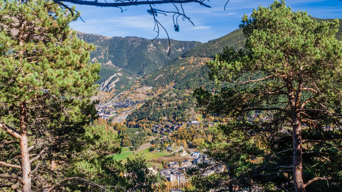 Arinsal View Of La Massana Valley Near Arinsal