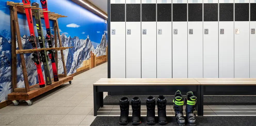 Italy Aosta Valley Cervinia Vretreats Ski Locker Room [8]