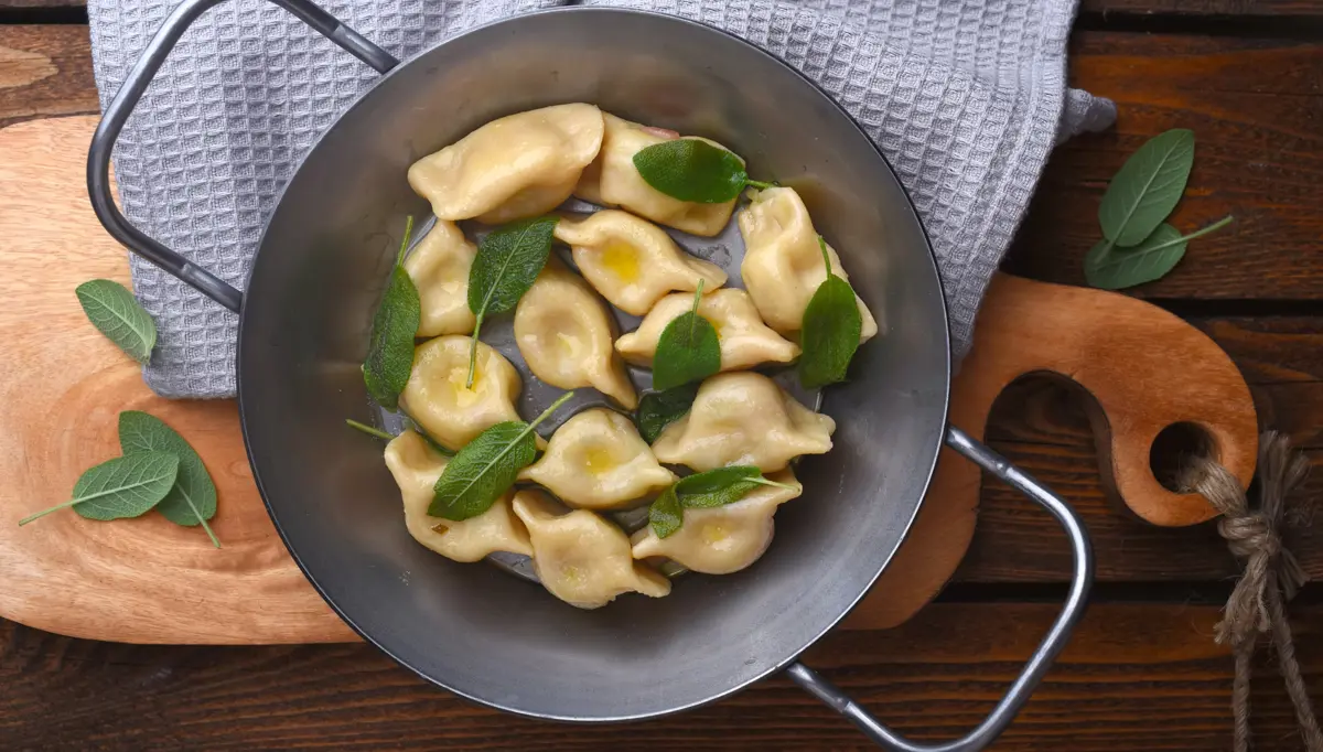 Idrijski Žlikrofi Slovenian Food