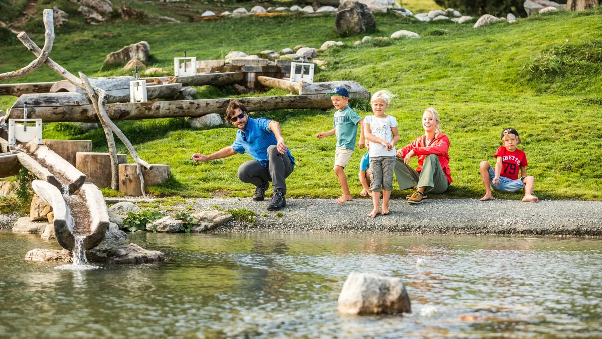 Westendorf Stone Skimming At Filzalmsee