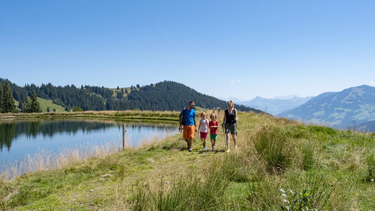 Oberau Lake At Top Of Markbachjoch Copyright TVB Wildschönau Dabernig