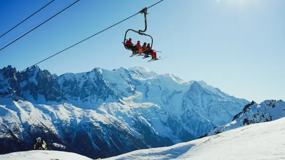 Chamonix France Brevent Flegere Ski Area 2