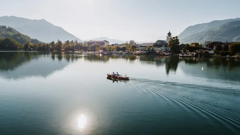 A scenic view of a landscape