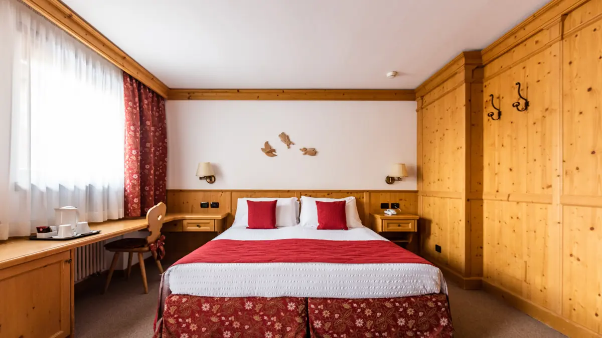 Inghams Italy Dolomites Selva Hotel Antares Classic Bedroom