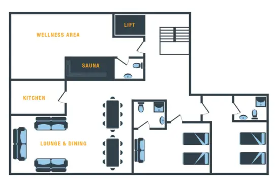 Chalet Fauner A Floor Plan 1
