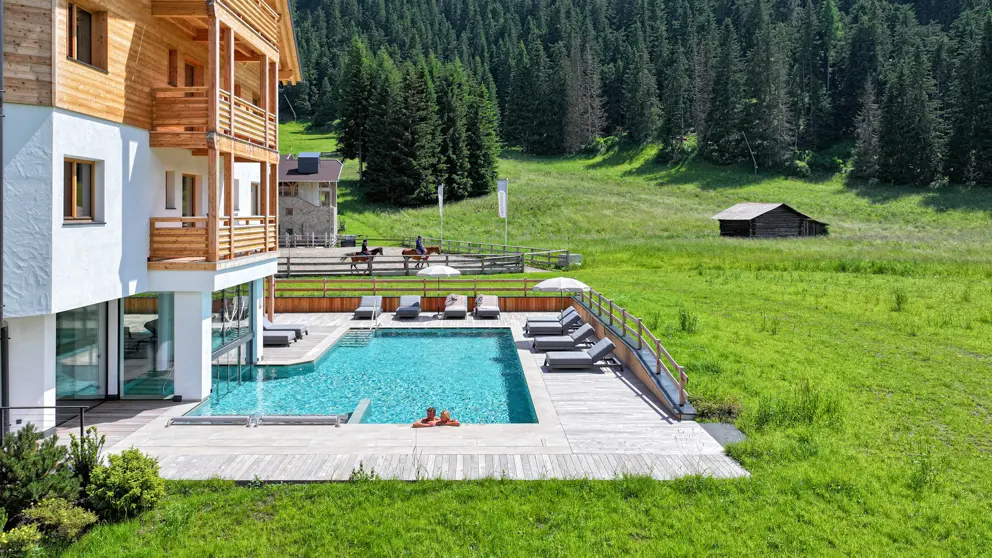 Hotel Pozzamanigoni Selva Outdoor Wellness Area