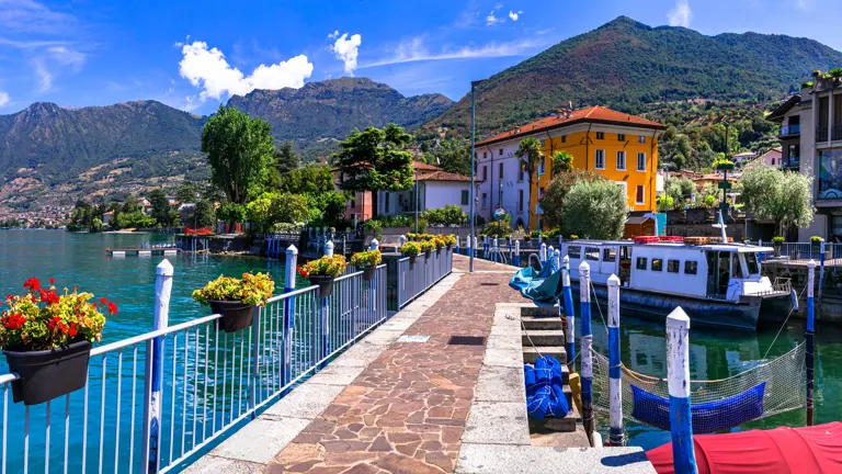 A scenic view of a landscape