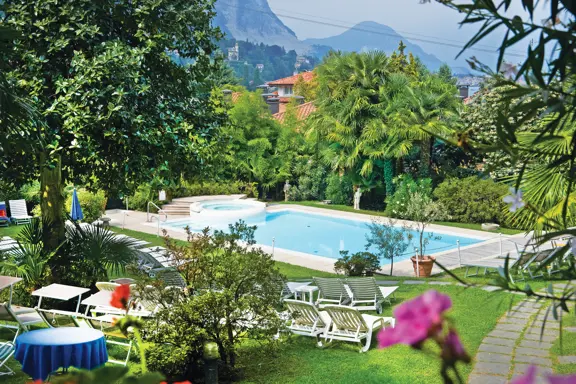 Hotel Royal, Stresa, Lake Maggiore, Pool