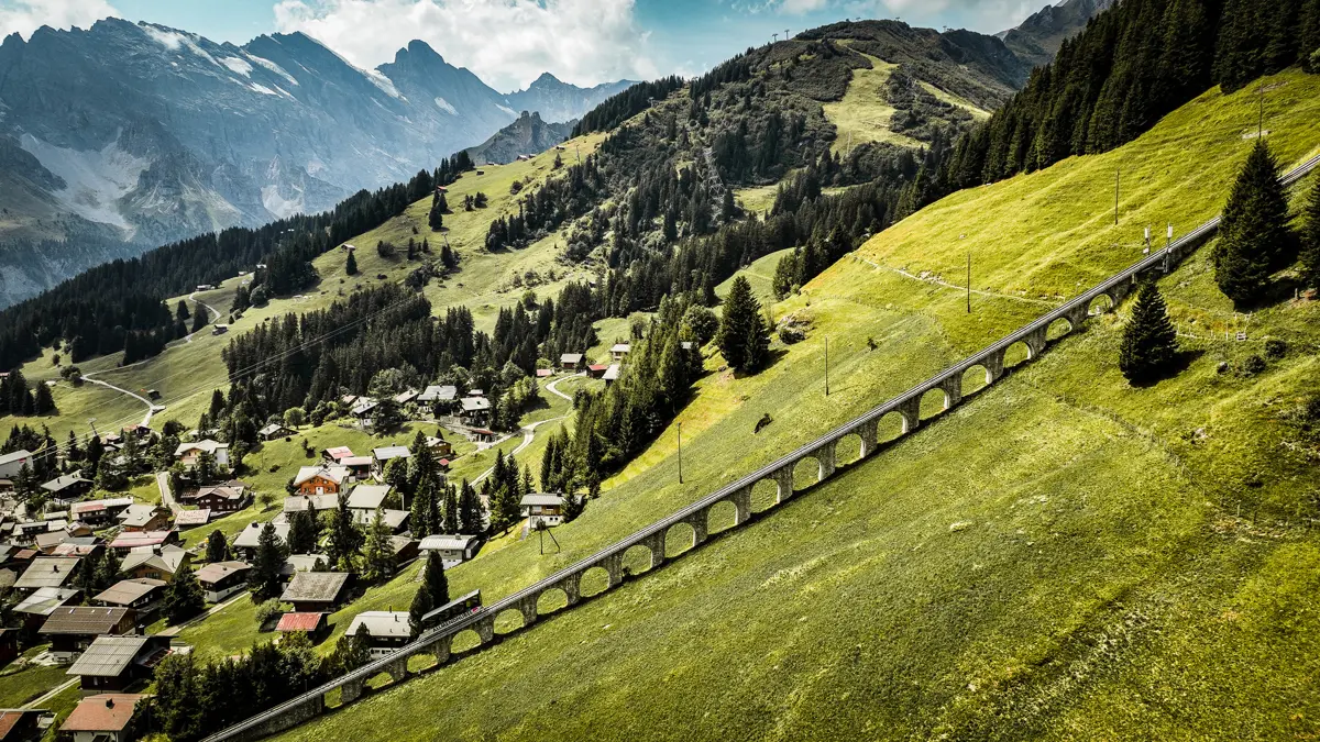 Mürren Allmendhubel Cable Car ©Jungfrau Region Tourism