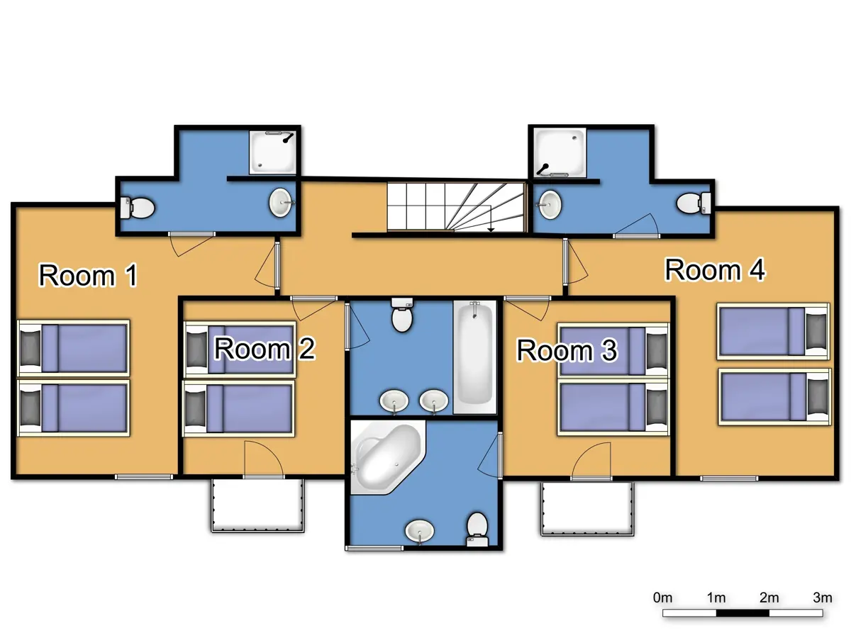 Chalet Noella Val Thorens First Floor Plan
