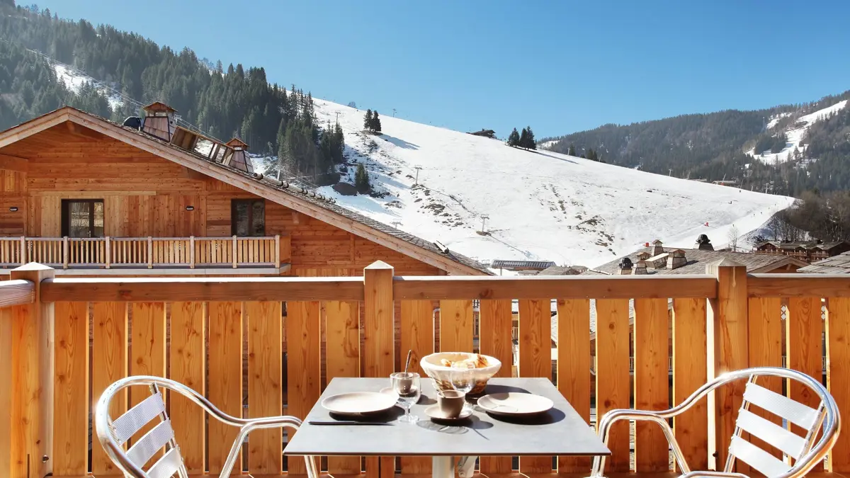 Résidence Mendi Alde La Clusaz Apartment Balcony