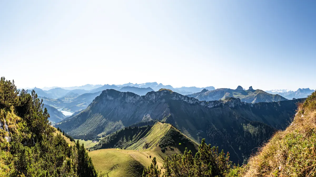 Montreux Rochers de Naye view
