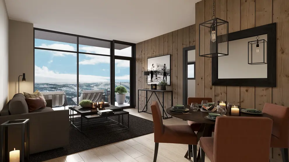 Highland Lodge Apartments Geilo Apartment Interior 2 [8]