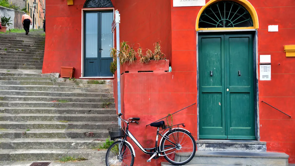 Rustic Streets in Santa Margherita, Liguria, Italy