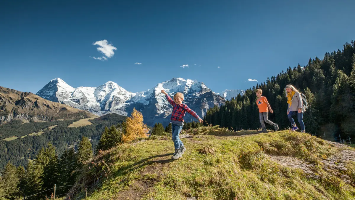 Murren Winteregg Gruetschalp Walk (Copyright: Jungfraubahnen)