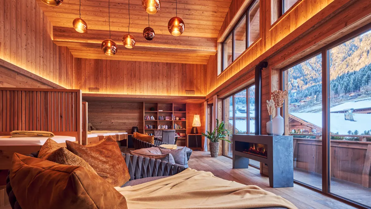 Mountain & Spa Resort Alpbacherhof relaxation room