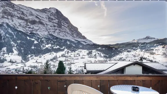 Hotel Jungfrau Lodge Grindelwald South Balcony View