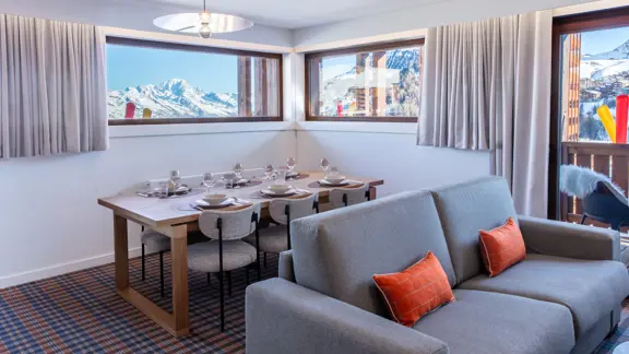 Hotel Popalp La Plagne Apartment Dining