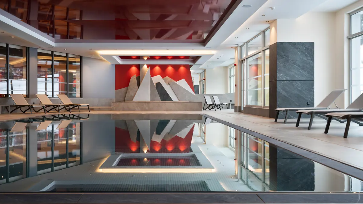 Hotel Alhena Flaine Pool