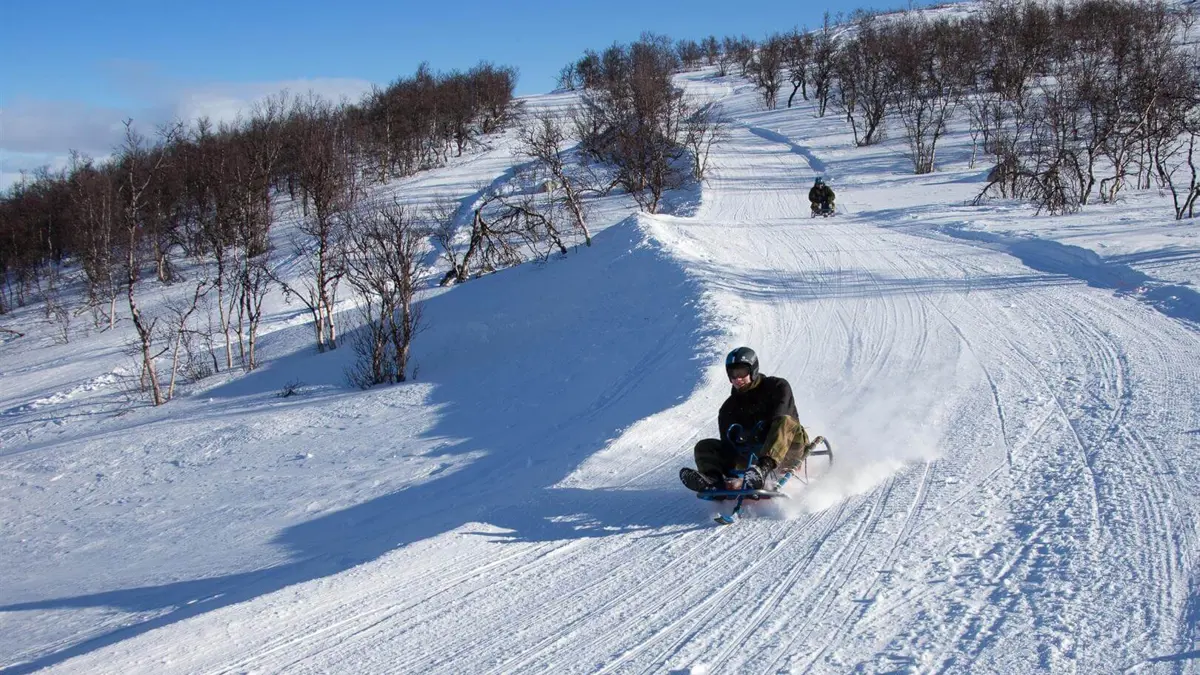 Geilo Norway Sledding