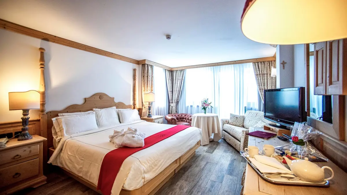 Inghams Italy Dolomites Arabba Hotel Grifone Superior Bedroom