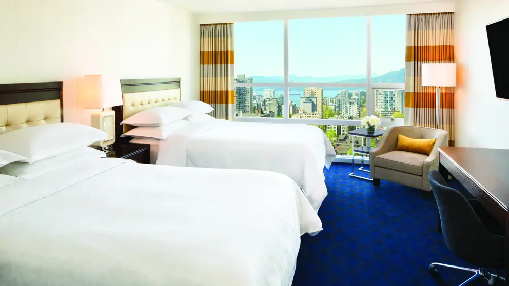 Sheraton Wall Centre Hotel Vancouver Standard Guest Room [3]
