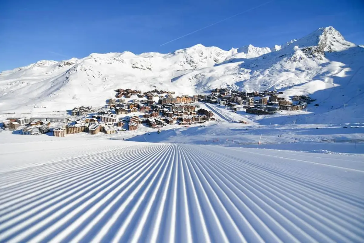 Val Thorens Three Valleys Ski Area Piste