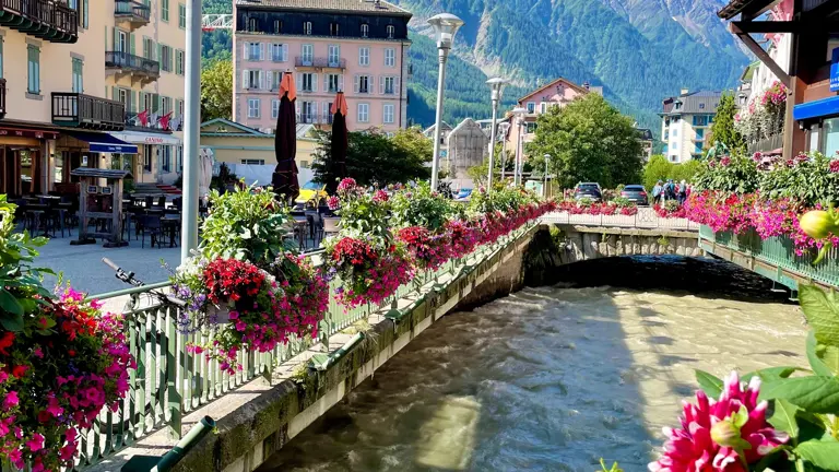 A scenic view of a landscape