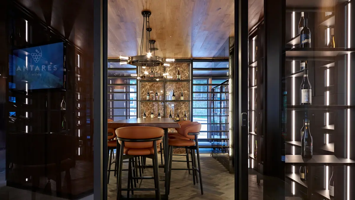 Hotel Antares Selva Wine Cellar