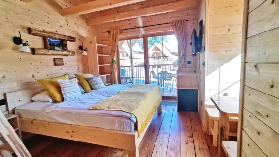 Luxury glamping pods