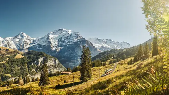 Murren Winteregg Train (Copyright: Jungfraubahnen)