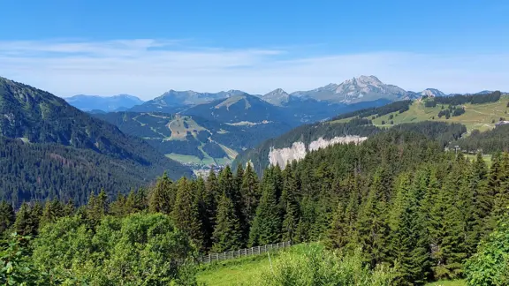 Walking around Morzine