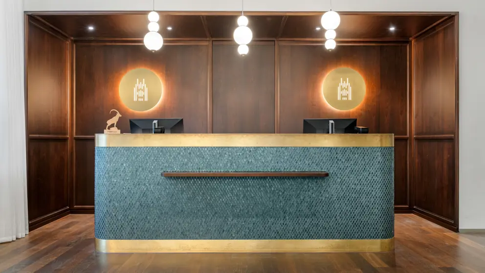 Hotel Waldstatterhof Lucerne Front Desk [3]