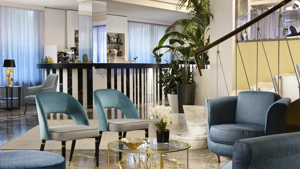 Hotel Continental, Sirmione, Lake Garda, Lounge